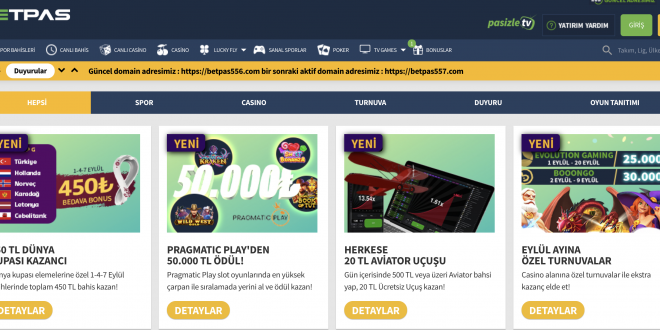 betpas Site Bonusları Hakkında